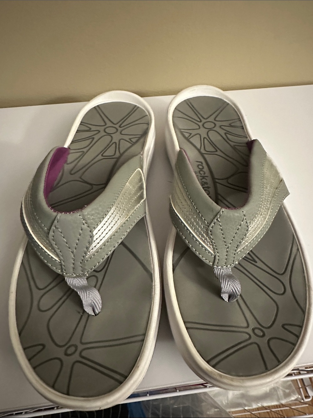 Women’s Gray New Balance rock and tone